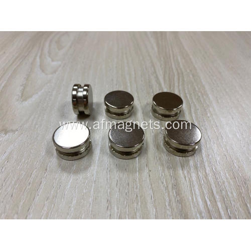 Neodymium Magnets with Stepped Edge